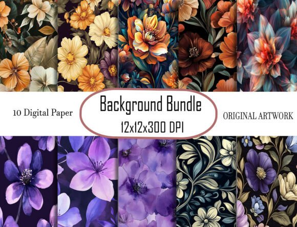 Beautiful Floral Colorfull Pattern Art for Creative Projects