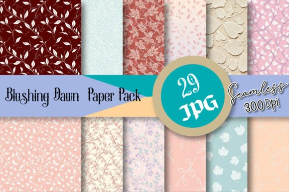 Blushing Dawn Seamless Paper Pack