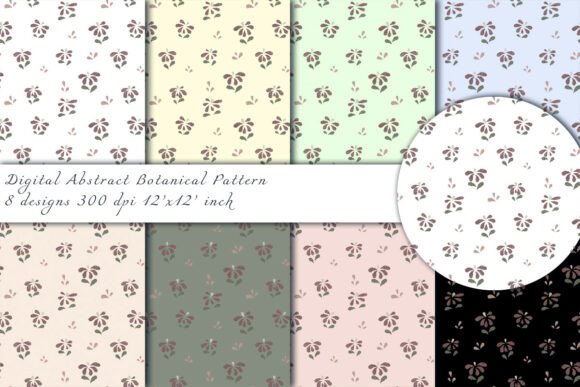 Botanical Abstract Pattern
