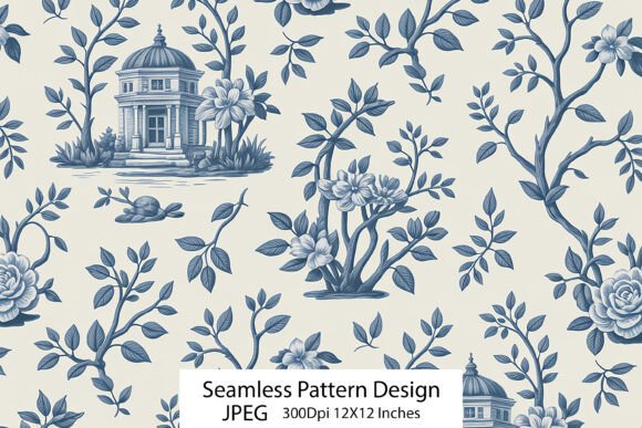 Evaluating the Vintage Peony Toile Pattern Design for Creative Projects