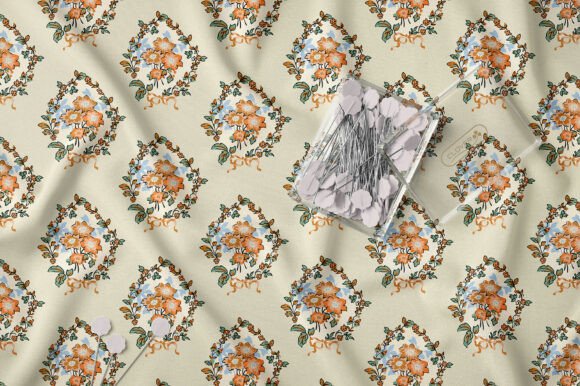 Floral Medallion Seamless Pattern: A Timeless Design Element