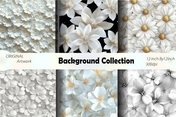 Unlocking Versatility with Floral Black and White Background Art